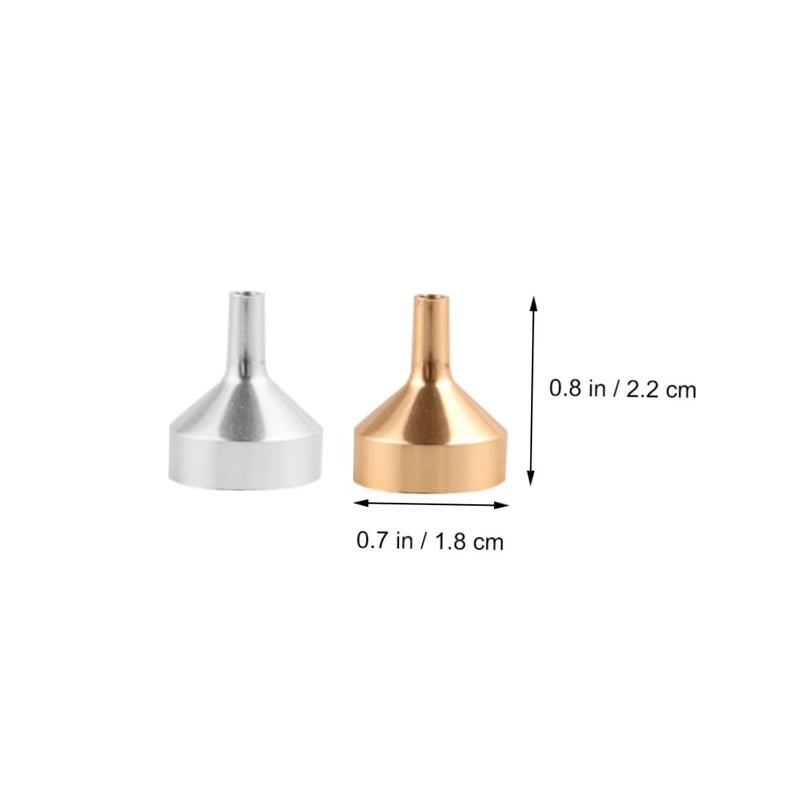Cabilock 2 Pack Mini Transfer Funnels For Perfumes And Liquids Bottles Jars - Image 3
